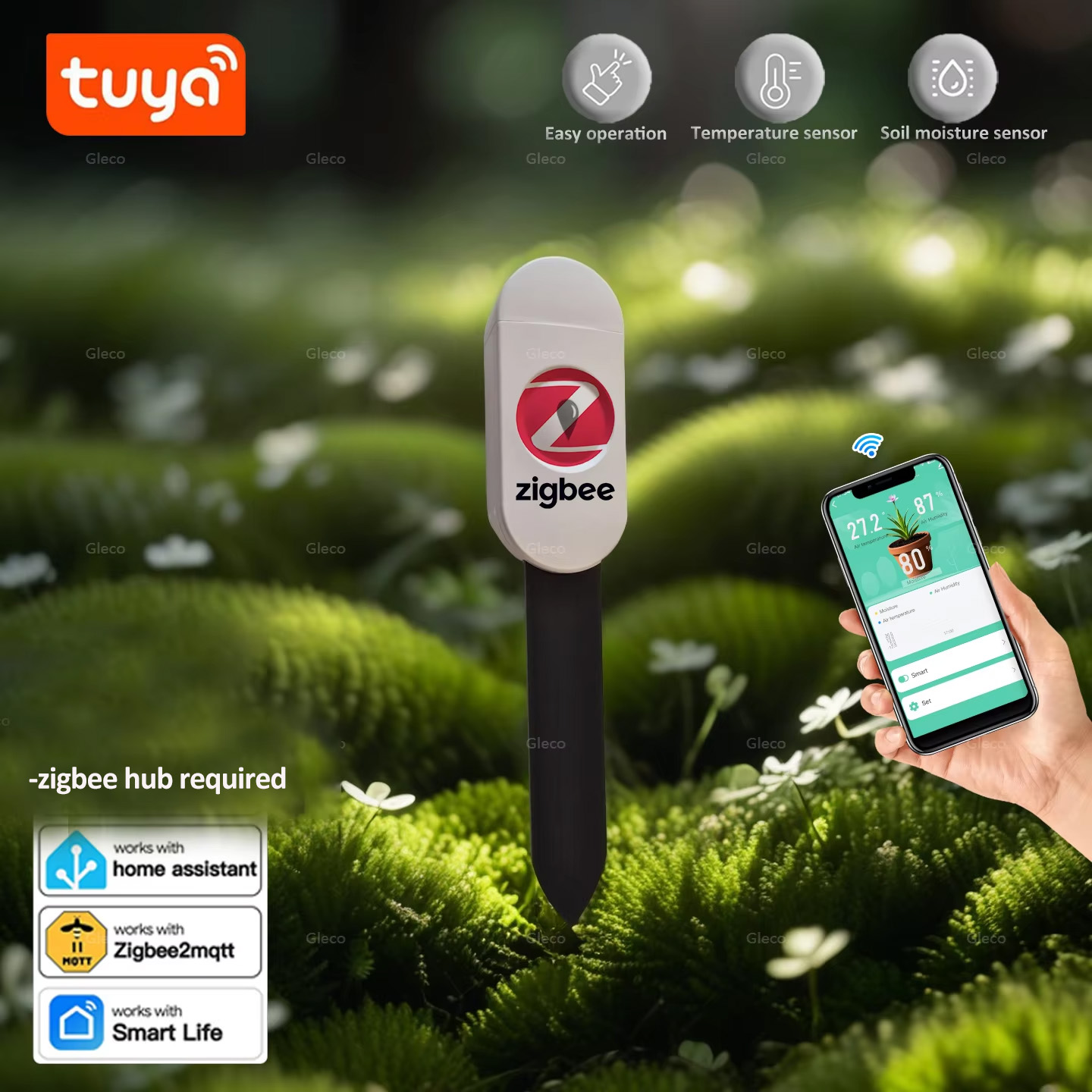 Smart Urban Garden - Tuya Smart Life Zigbee Alat Pengukur