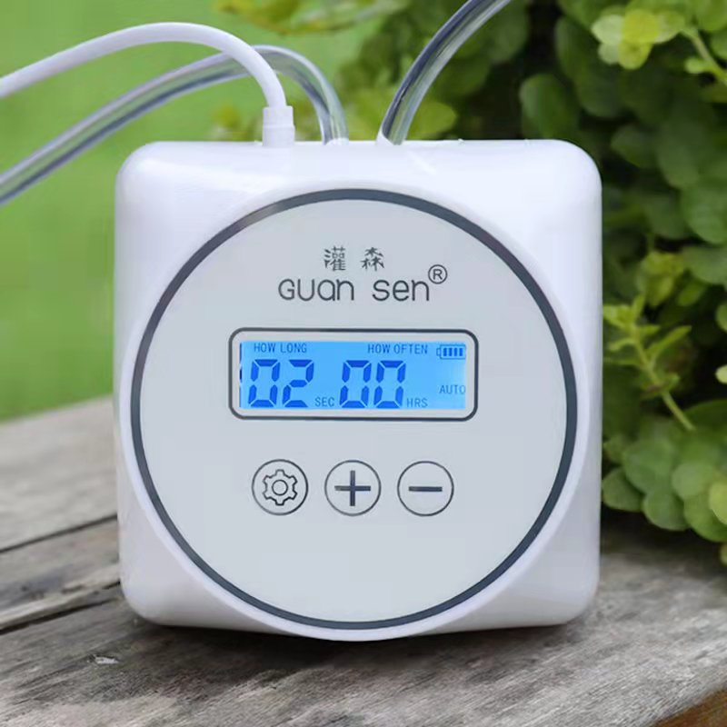 Smart Garden Herb - Set pompa air irigasi tetes otomatis,