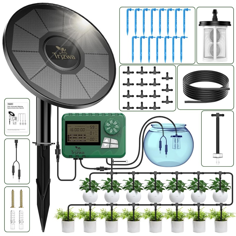 Smart Urban Garden - Peralatan irigasi tenaga surya, peralatan irigasi