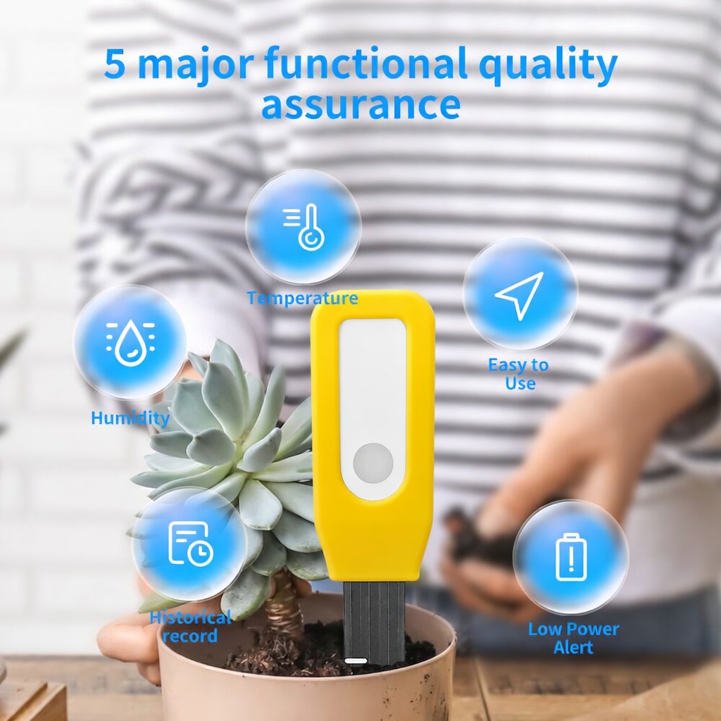Monitor Tanah WiFi Tuya Smart  - Smart Urban Garden ulasan dan harga