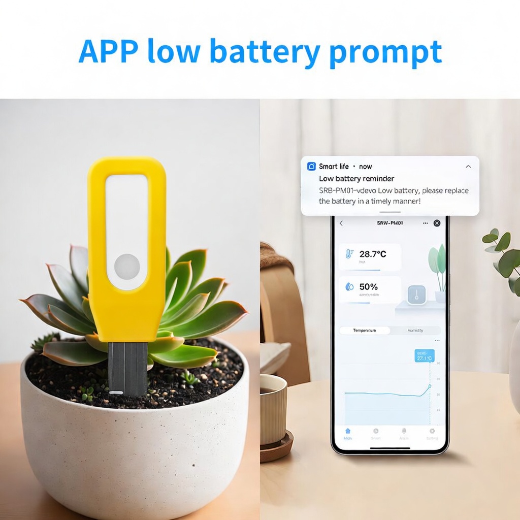 Monitor Tanah WiFi Tuya Smart  - Smart Urban Garden ulasan dan harga