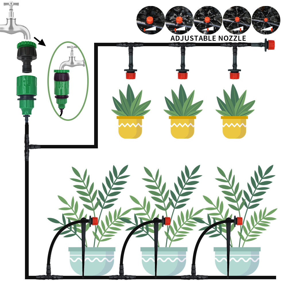 Sistem irigasi tetes mikro por - Smart Garden Herb ulasan dan harga