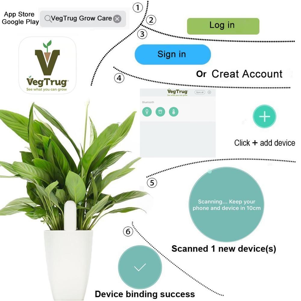 HHCC Monitor bunga detektor be - Smart Garden Xiaomi ulasan dan harga