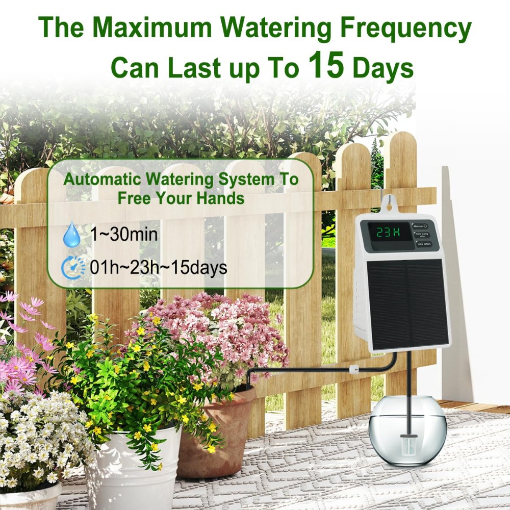 Sistem Irigasi Tetes Tenaga Su - Smart Urban Garden ulasan dan harga