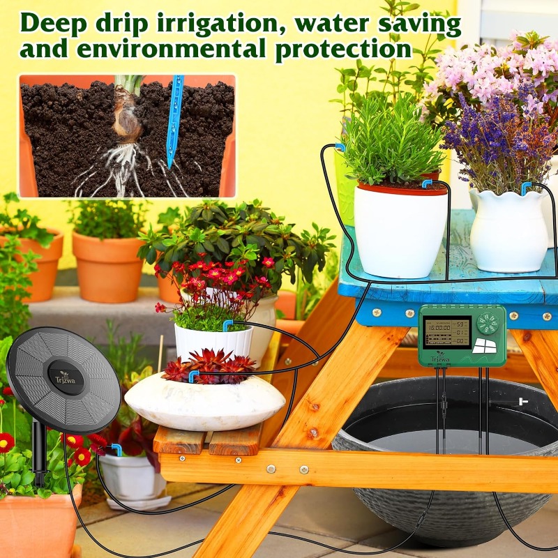 Peralatan irigasi tenaga surya - Smart Urban Garden ulasan dan harga