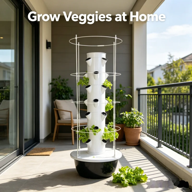 Sistem Kebun Vertikal Hidropon - Smart Garden Herb ulasan dan harga