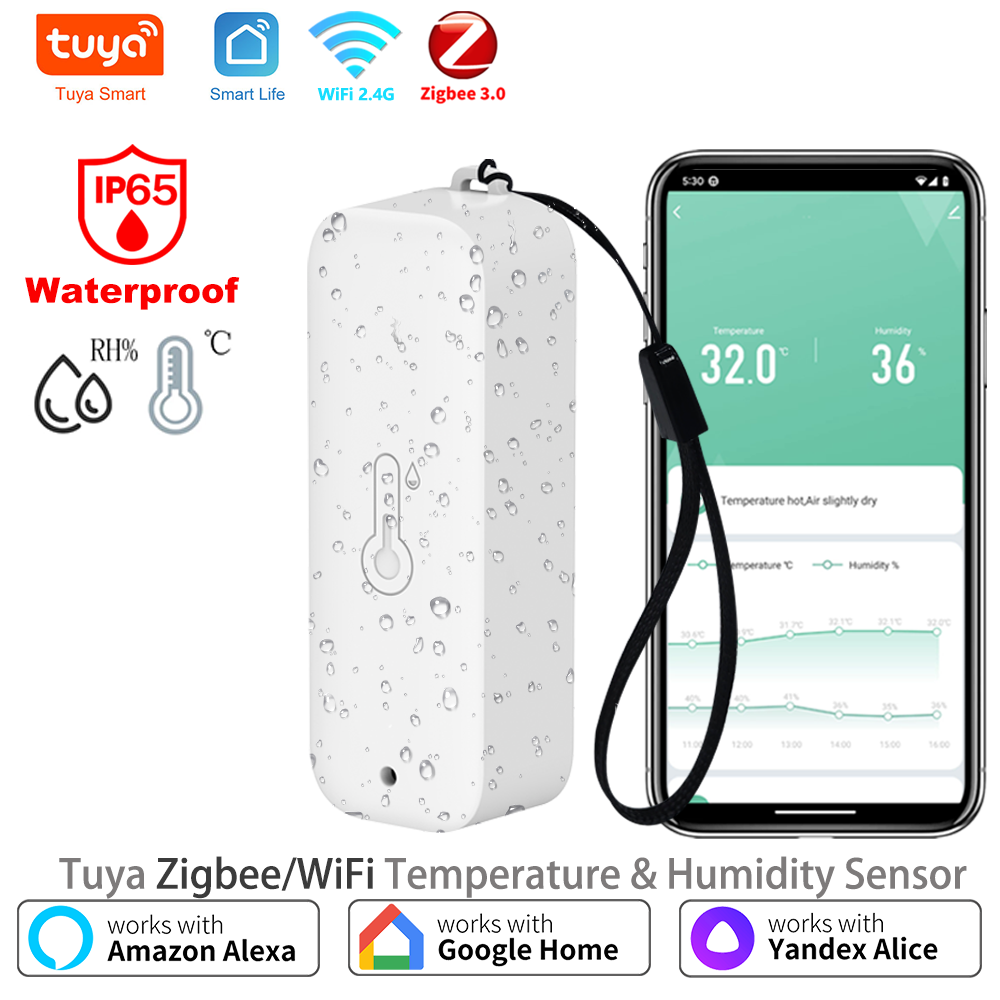 Tuya Zigbee/WiFi Sensor Kelemb - Smart Garden Arduino ulasan dan harga