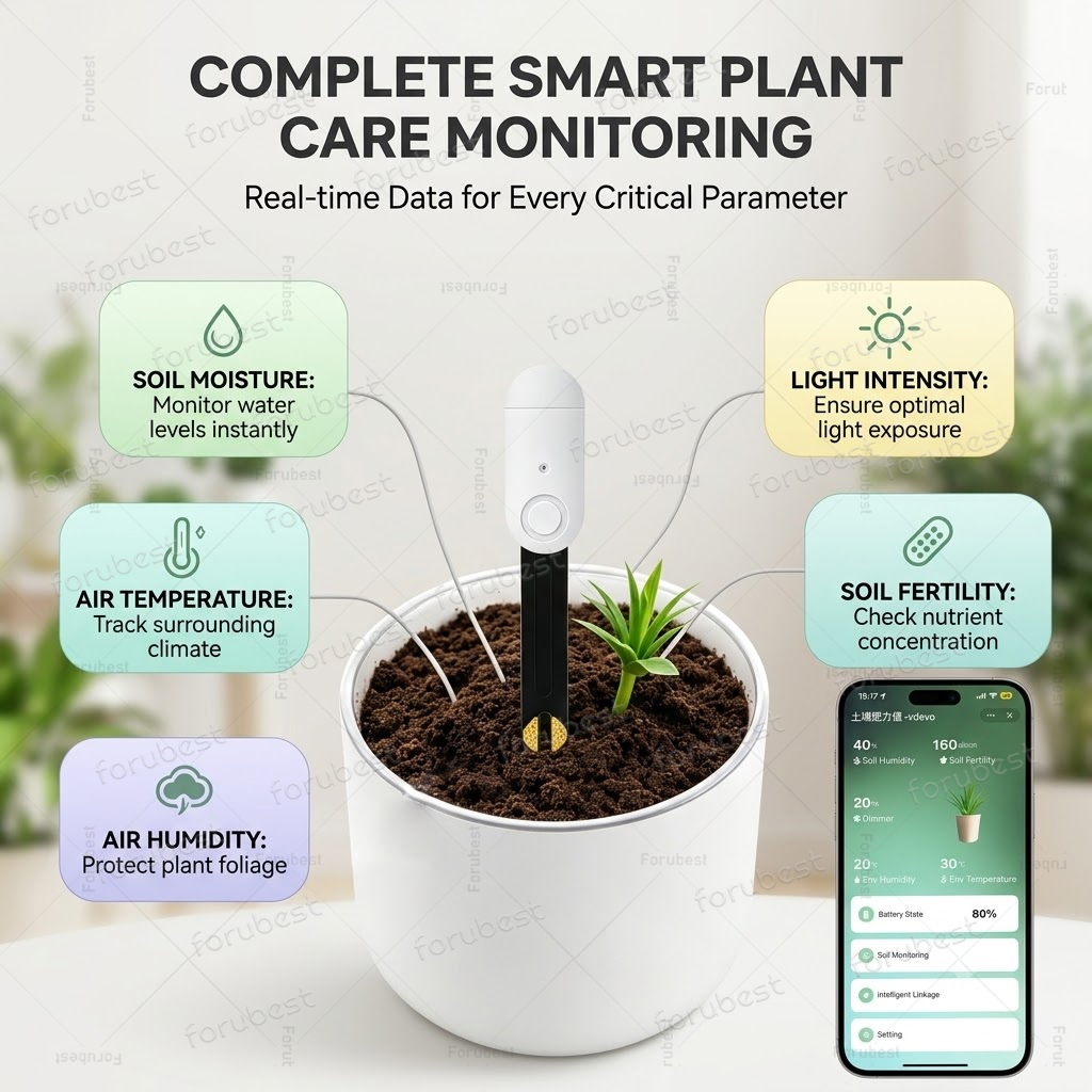 Sensor Kelembapan Tanah ZigBee - Smart Urban Garden ulasan dan harga