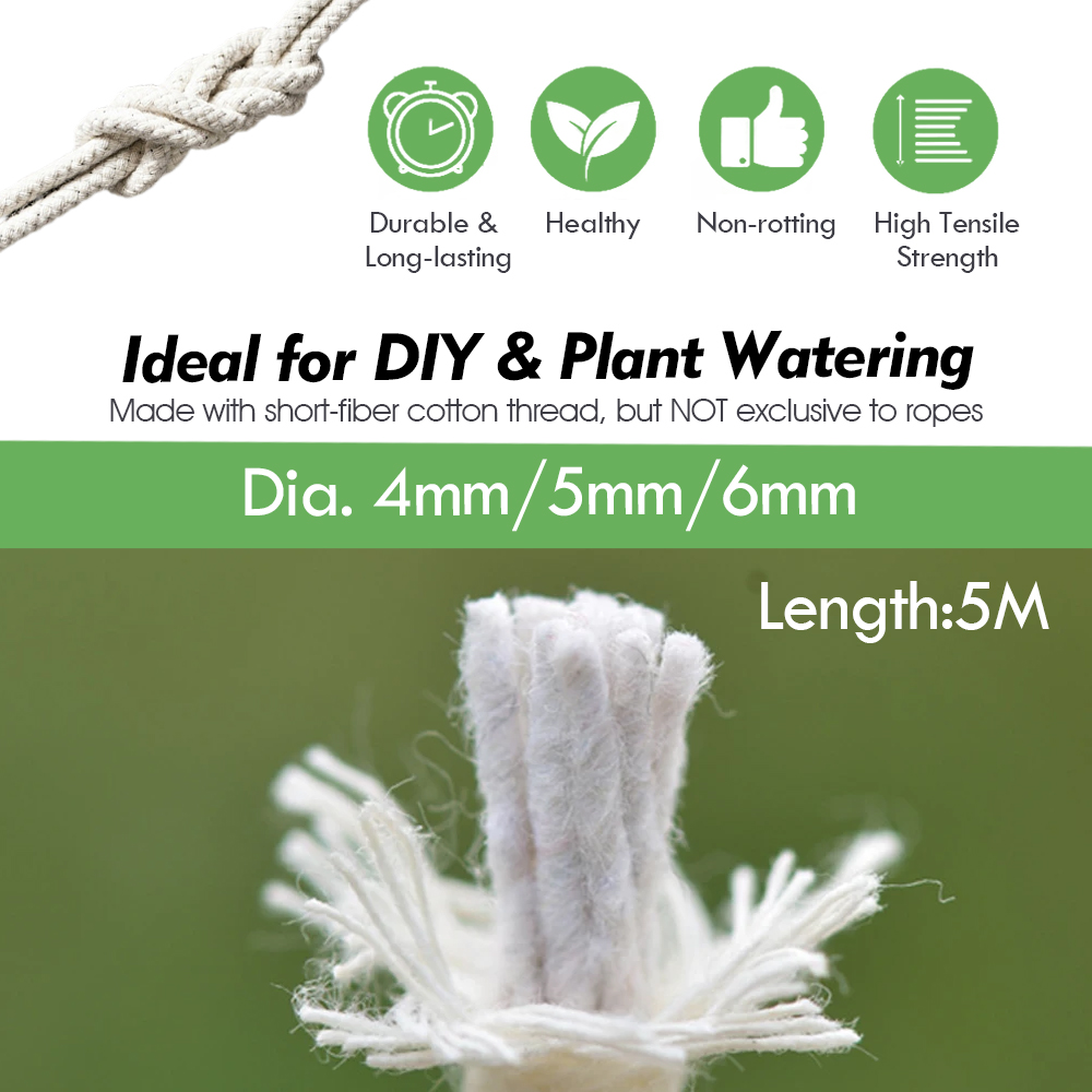 4/5/6mm penyiram mandiri kabel - Smart Garden Herb ulasan dan harga