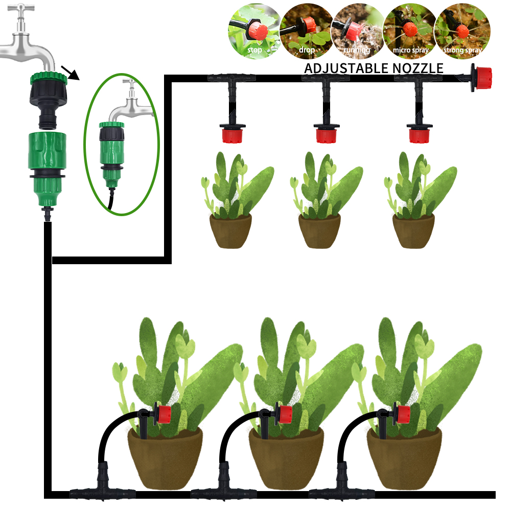 Sistem irigasi tetes mikro por - Smart Garden Herb ulasan dan harga
