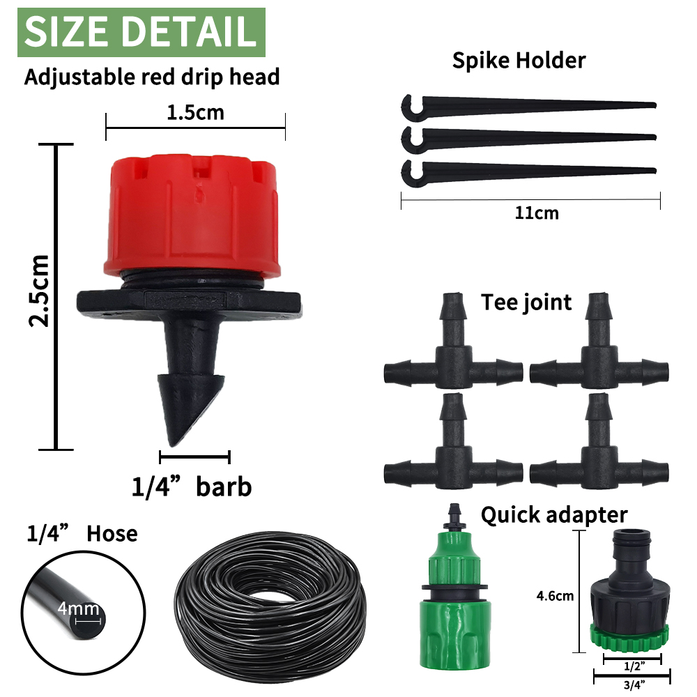 Sistem irigasi tetes mikro por - Smart Garden Herb ulasan dan harga